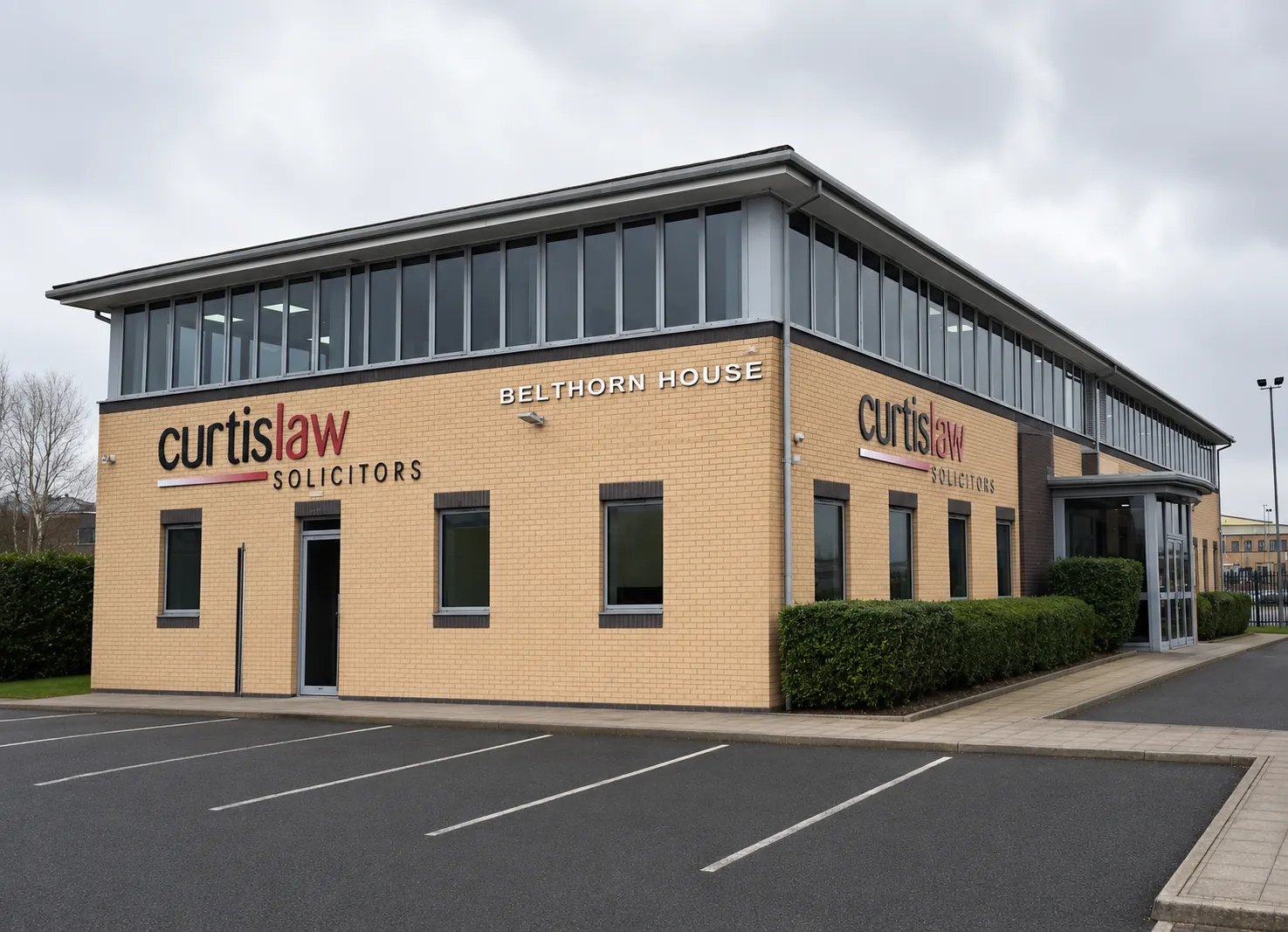Belthorn House, Curtis Law Solicitors' head office at Walker Office Park, Blackburn
